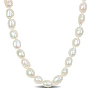 EVERLY JEWELRY | 8-9mm Cultured Freshwater Pearl Endless Necklace - 64 inch - 1 of 4