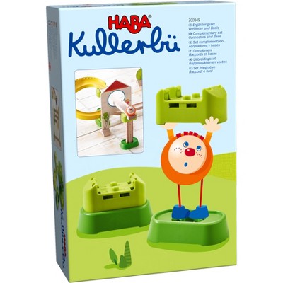 HABA Kullerbu Connectors and Bases Accessory Set for Elevated Layouts