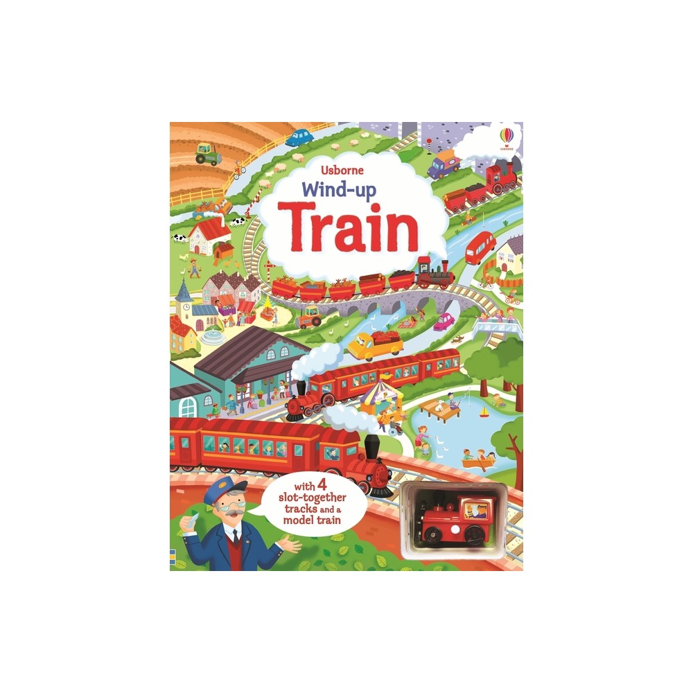 Wind-Up Train - by Fiona Watt (Board Book)