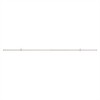 1-Inch Curtain Rod- Decorative End Cap Style Finials and Hardware- For Home Decor in Bedroom and Kitchen, 48-84-Inch by Hastings Home (Silver) - 4 of 4