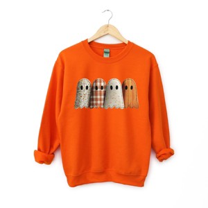 Four Ghosts Shadow Quilted Printed -  Womens Sweatshirt - 1 of 3