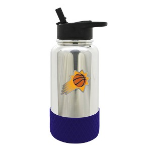 NBA Phoenix Suns 32oz Thirst Hydration Water Bottle - Silver - 1 of 3