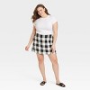Women's Slim Fit Short Sleeve Cropped Ribbed T-Shirt - A New Day™ - 3 of 3