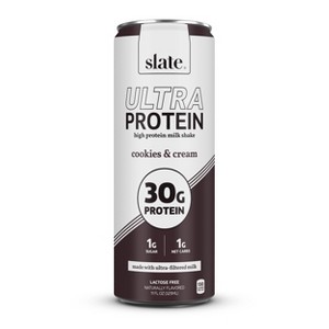 Slate Milk Ultra Cookies and Cream Protein Milk Shake - 11 fl oz - 1 of 4
