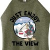 Women's - Disney - Just Enjoy The View Graphic High Neck Tank - image 2 of 3