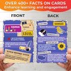 QUOKKA 70 Pieces Jigsaw Puzzles for Kids 4 5 6 Years Old - 400+ Facts on 50 Double-Sided Flashcards | Learn World| Education Activity Gift - 4 of 4
