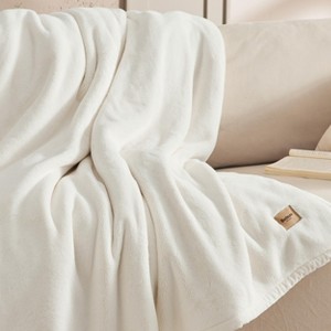 Bedsure Fleece Blanket for Bed - Warm, Cozy, Soft & Peyote Blanket for Winter - 1 of 4