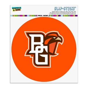 Bowling Green Primary Logo  Automotive Car Window Locker Circle Bumper Sticker - 1 of 4