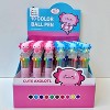 BC Mini Axolotl 10-Color Retractable 1 Single Ball Pen - 2 of 4