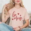 Simply Sage Market Women's Be Mine Cursive Short Sleeve Graphic Tee - 2 of 4