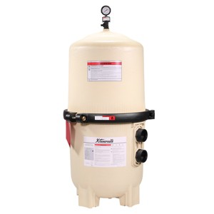 XtremepowerUS Maximum Clean In-Ground Swimming Pool 62 sq. ft. DE Filter, Beige - 1 of 4