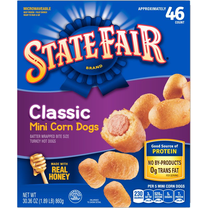 State Fair Frozen Mini Corn Dogs - 30.36oz/46ct, 2 of 9