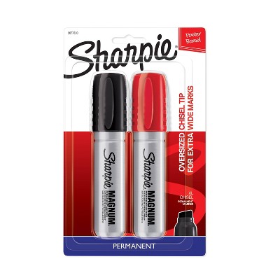 permanent marker red