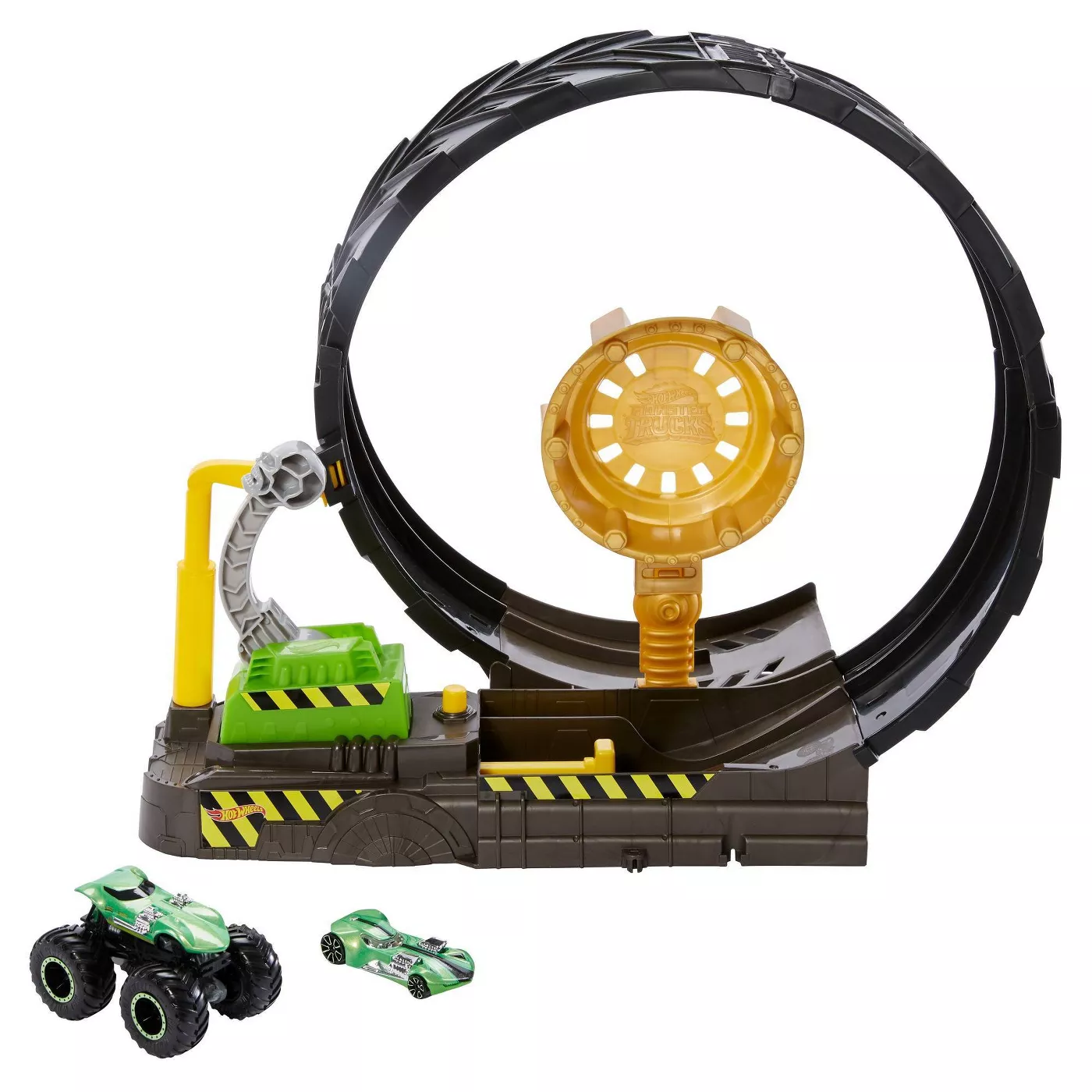 Hot Wheels Monster Truck Epic Loop Challenge Play Set with Truck and Car - image 1 of 6