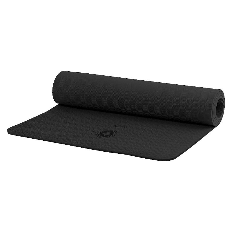 Stott Pilates Eco-Friendly Pilates &#38; Yoga Mat - Black (6mm), 1 of 4