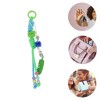 Unique Bargains Beaded Knotted Lanyard with Feather Handbag Charm 1 Pc - 3 of 4