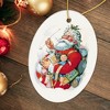 Merry Old Santa Claus Vintage Thomas Nast Legendary 1880s Art Christmas Ornament| OrnamentallyYou - 4 of 4