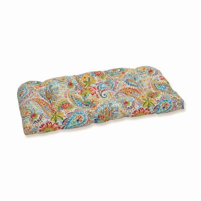 Gilford Outdoor/Indoor Wicker Loveseat Cushion - Pillow Perfect