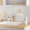 Aoibox Double Layer Soap Dish for Shower, Wall Mounted Bar Soap Holder with Suction Cup, Self Draining Soap Case for Bathroom, etc. No Drill Needed - 4 of 4