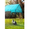 Midlee Outdoor Playpen Chicken Small Animal Backyard Enclosure Quarantine Pen Large Shade Tent - 3 of 4