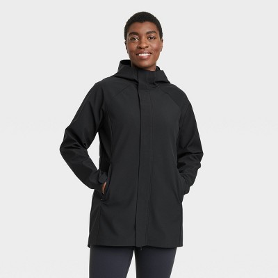 Women's Bonded Rain Jacket - All In Motion™ Black Xxl : Target