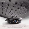 Cuisinel Cast Iron Skillet with Lid - 8" Dual Handle Fry Pan, Scraper & Silicone Cover, Pre-Seasoned, Oven Safe, Grill, Stovetop, Induction Use - 4 of 4