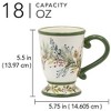 Certified International Set of 4 18oz Winters Forest Mugs - 3 of 4