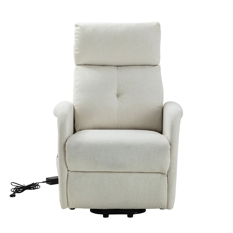 Gina Mid-century Power Remote Recliner with Metal Base  | ARTFUL LIVING DESIGN, 2 of 11