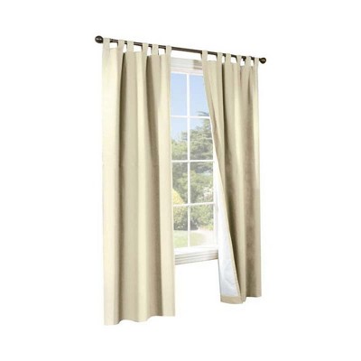 Commonwealth Thermalogic Weather Cotton Fabric Tab Panels Pair - 80x72"