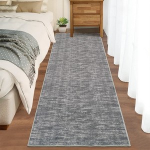 Machine Washable Area Rug With Non-Slip Backing Stain Resistant Easy Cleaning Indoor Carpet For Living Room Bed Dining Room Playroom Office - 1 of 4