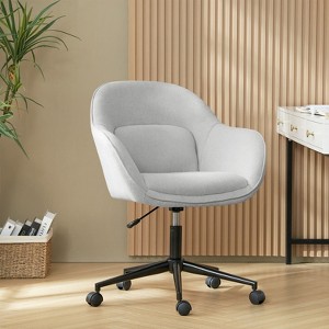 Virginia Office Chair With Curved Backrest|ARTFUL LIVING DESIGN - 1 of 4