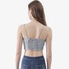 Anna-Kaci Women's Twist Front Spaghetti Strap Crop Top with Ruched Detail - 2 of 4