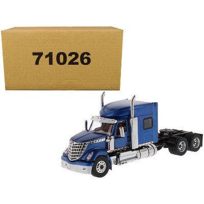 International Lonestar Sleeper Cab Truck Tractor Blue 1/50 Diecast