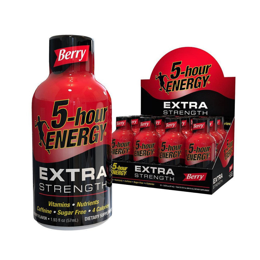 UPC 719410700126 product image for 5 Hour Energy Extra Strength Shot - Berry - 12ct | upcitemdb.com