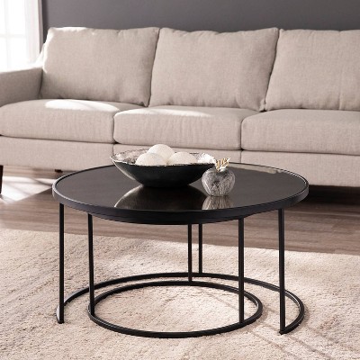 Mirrored coffee clearance table target