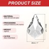 Unique Bargains Hanging Ornament DIY Craft K9 Crystal Pendant Teardrop Beads 10 Pcs - 2 of 4