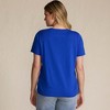 Lands' End Women's Relaxed Supima Cotton T-Shirt - 2 of 4