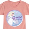 Girls' - Frozen - Elsa Beautiful In My Own Way Fitted Short Sleeve Graphic T-Shirt - 2 of 4