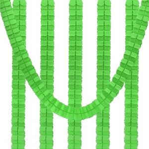 Unique Bargains Paper Reusable Streamers Party Wedding Backdrop Hanging Decoration Four-Leaf Garlands 6 Pcs - 1 of 4
