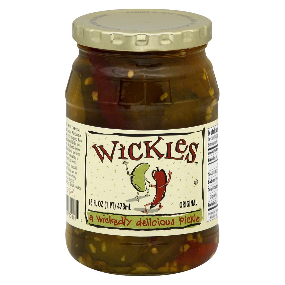 UPC 635617000015 product image for Wickles Wickedly Delicious Pickles - 16oz | upcitemdb.com