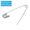 Unique Bargains Metal DIY Blankets Crafts Brooch Making Home Sewing Nickle Plated Safety Pins 200 Pcs - 4 of 4