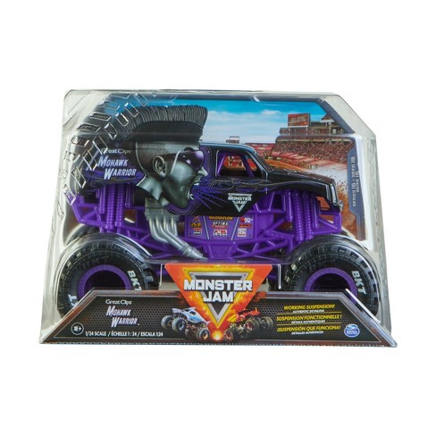 Monster Jam, Official Megalodon Monster Truck, Collector Die-Cast Vehicle,  1:24 Scale