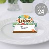 Big Dot of Happiness Tropical Luau - Hawaiian Beach Party Tent Buffet Card - Table Setting Name Place Cards - Set of 24 - 2 of 4
