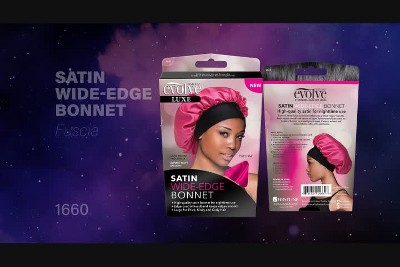 Bonnet Satin XL à Bord Large pour Cheveux - Evolve – Diouda