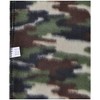 Women's Green Camouflage Fleece 3-Piece Gloves Scarf Hat Winter Set - 4 of 4