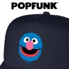 Sesame Street Grover Head Foam Trucker Cap Navy - 4 of 4