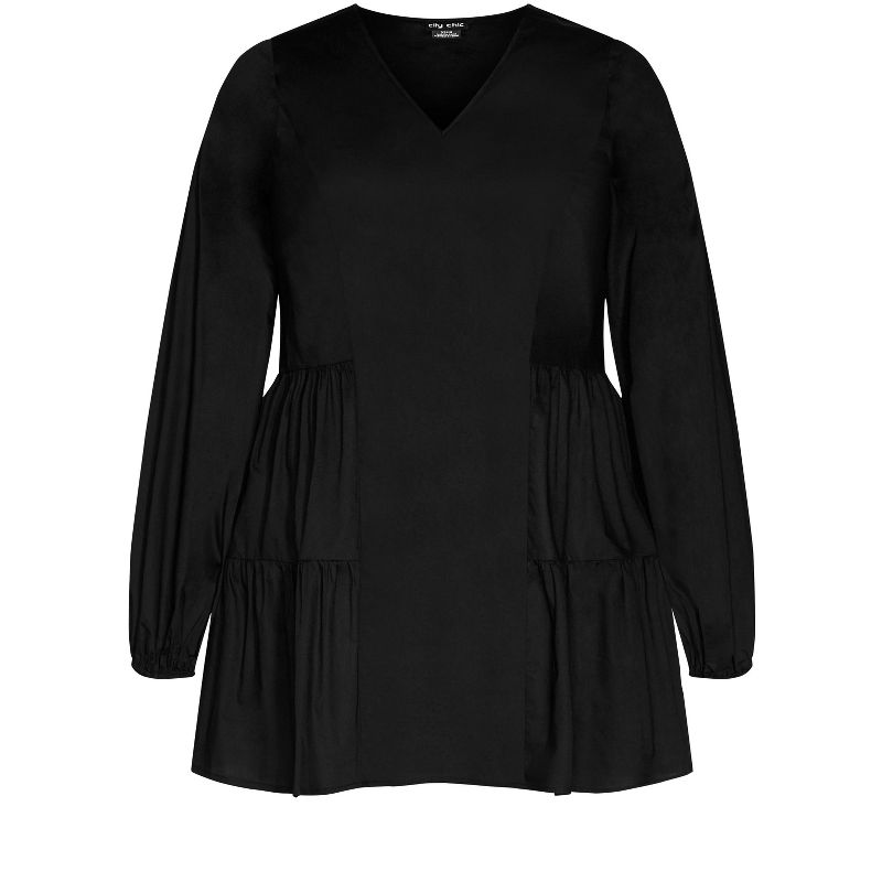 Women's Plus Size Alexia Dress - black | CITY CHIC, 4 of 6