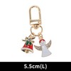 Unique Bargains Christmas Keychain Lobster Clasp Keychain Zinc Alloy 2.17" - 2 of 3