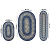 Heritage Collection 100% Polypropylene Reversible Indoor Area Utility Rug - Better Trends - 4 of 4
