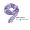 Allegra K Women's Self-Tied Solid Color Ribbon Cosplay Elegant Long Neck Bowties - 3 of 4